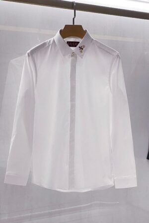 [구찌] 자수 패턴 칼라 셔츠