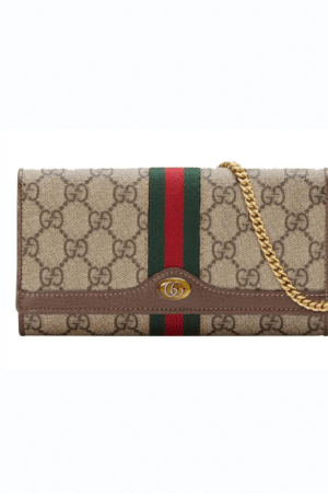 [구찌] 오피디아 GG 캔버스 체인 지갑 546592