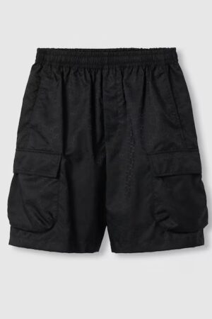 [구찌] 경량 GG 나일론 자카드 쇼츠  ‎787967 ZAQFS 1000